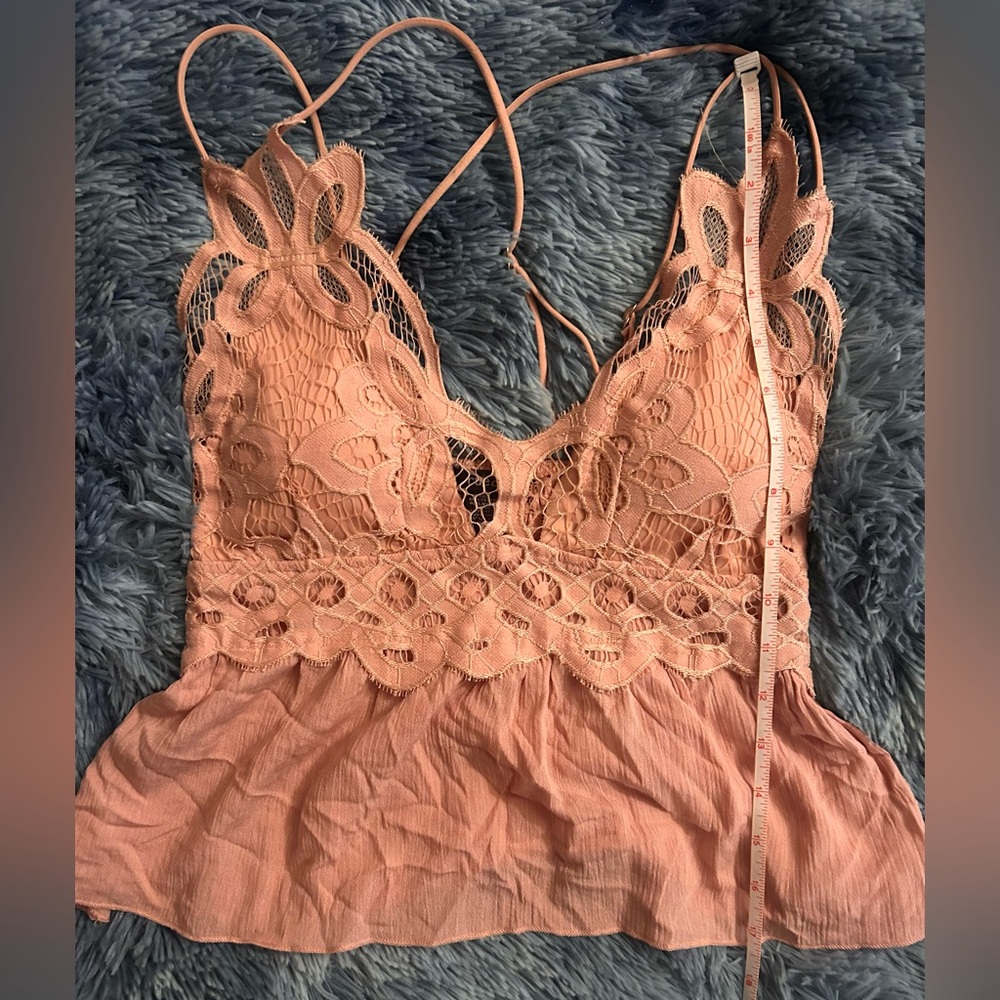 Rue 21 Pink Lace Babydoll Top